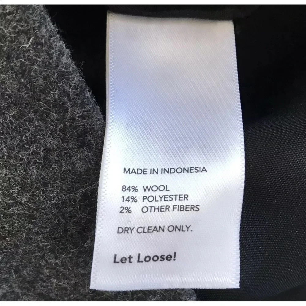 Kate Spade Saturday Woman's Sz 4 Gray Wool Blend Sleeveless Career Dress